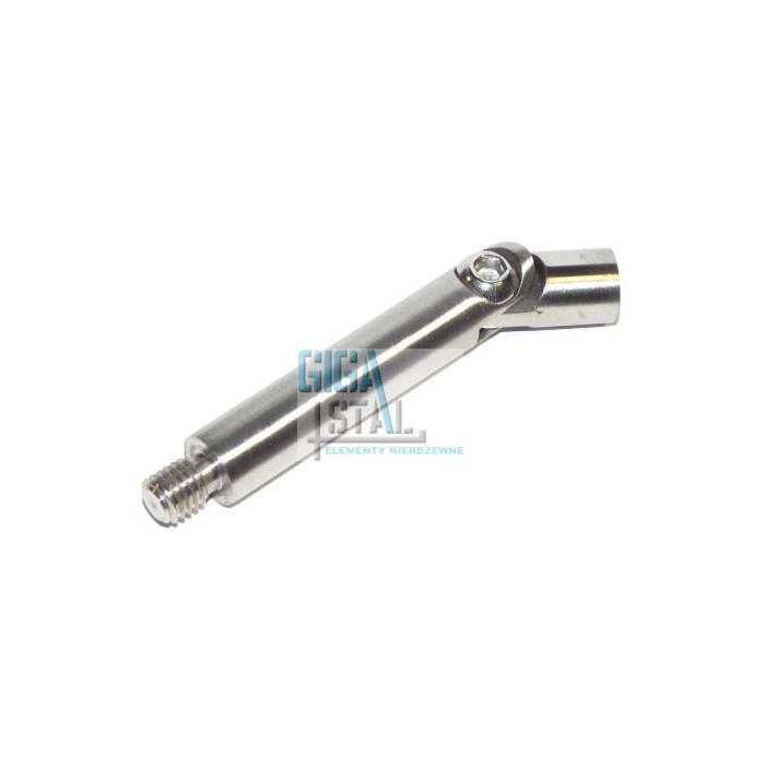 Podpora poręczy/pręt Ø 12x100 mm gwint M6/M8 regulowana szlif