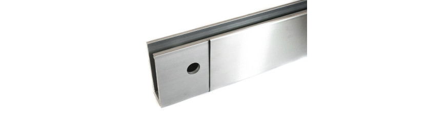 Profile Boczne do Balustrad Całoszklanych | gigastal.pl